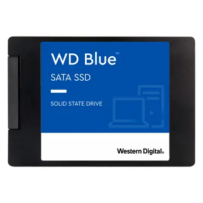 SSD WD Blue SA510 1TB SATA 6Gbps, 2.5", 7mm, Read/Write: 560/520 MBps, IOPS 90K/82K, TBW: 400