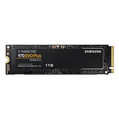 SAMSUNG 970 EVO PLUS 1TB SSD, M.2 2280, NVMe, Read/Write: 3500 / 3300 MB/s, Random Read/Write IO