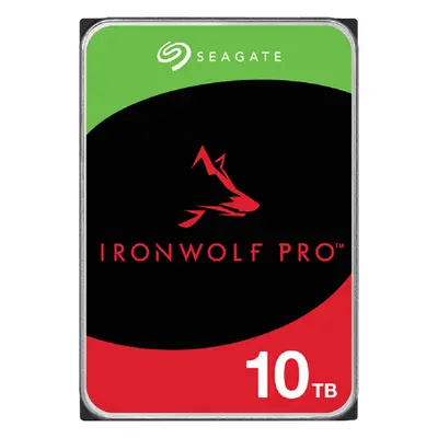 HDD NAS SEAGATE IronWolf Pro 10TB CMR 3.5", 256MB, SATA 6Gbps, 7200RPM, RV Sensors, Rescue Data 