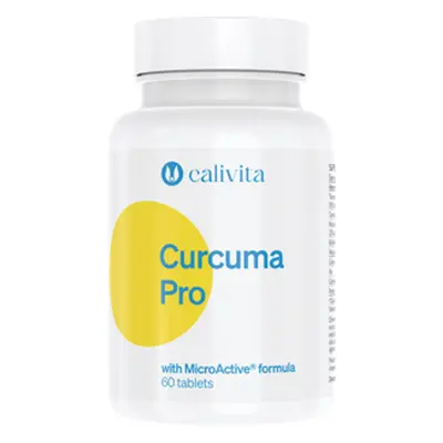 Curcuma Pro CaliVita (60 tablete) Supliment alimentar cu extracte de turmeric