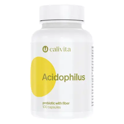 Acidophilus CaliVita (100 capsule) Produs probiotic cu fibre