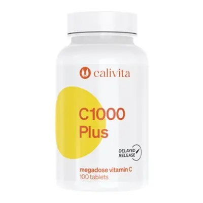 Vitamina C 1000 Plus CaliVita (100 tablete) Megadoza de vitamina C cu macese organiceInapoi