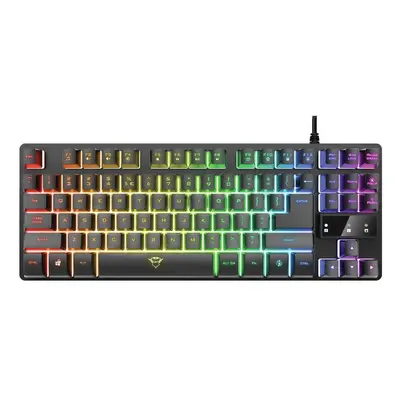 Tastatura Trust GXT 833 Thado cu fir, ng Tastatura Trust GXT 833 Thado TKL Illuminated Gaming Ke