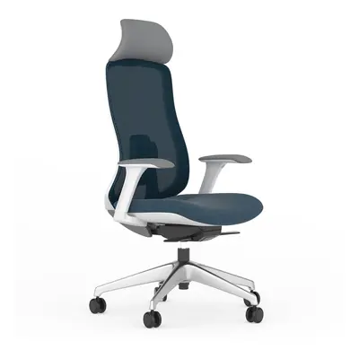 Scaun birou operational ergonomic indigo Lido HW Scaun operational Lido HW mesh indigo