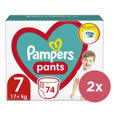 2x PAMPERS Pantaloni Chiloți scutec de unică folosință (17 kg+) buc - MEGA PACK