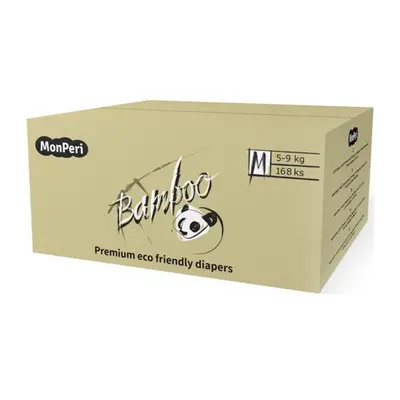 Scutece de unică folosință MONPERI Bamboo eco (5-9 kg) buc - Mega Pack