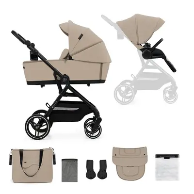 KINDERKRAFT SELECT Carucior combinat Yoxi 2in1 Sand Beige