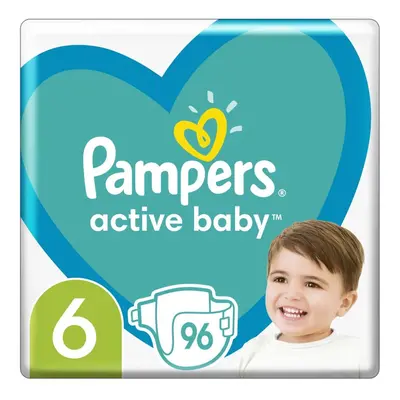 PAMPERS Active Baby Scutece de unică folosință (13-18 kg) buc - MEGA PACK