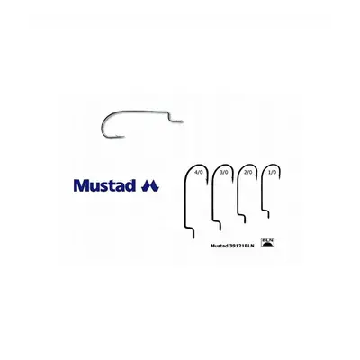 Carlig nichel offset pentru twister MUSTAD (Marime Carlige: Nr. 4/0)