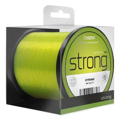 Fir Monofilament Delphin FIN Strong Carp, Verde Fluo, 1200m (Diametru fir: 0.28 mm)