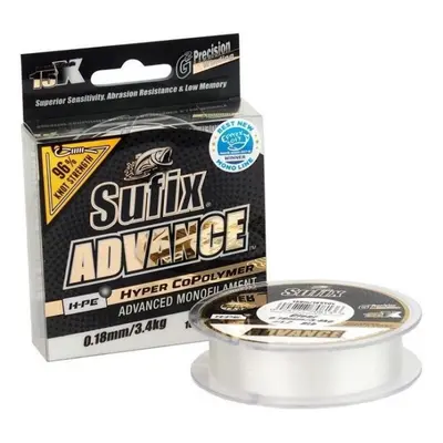 Fir Sufix Advance HMPE Hyper CoPolymer, transparent, 150m (Diametru fir: 0.20 mm)