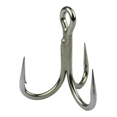 Ancora Tripla Mustad Jaw Lok In-Line Treble Titan Steel 5X Strong (Marime Ancora: Nr. 4/0)