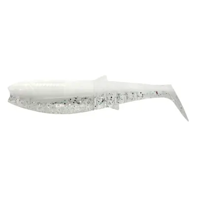 Shad Savage Gear Cannibal Shad, White Flash, 8cm, 5g, 5buc