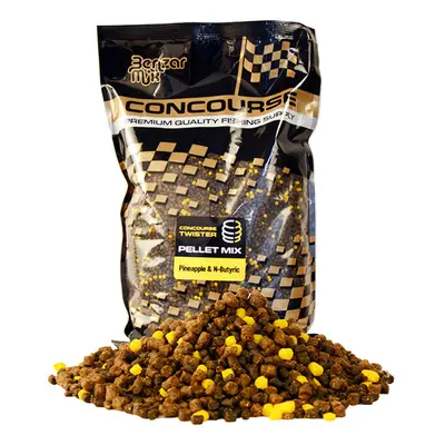 Pelete pentru Nadire Benzar Mix Concourse Twister Pellet Mix, 800g (Aroma: Mango)