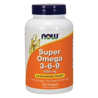 Now Super Omega 3-6-9 1200mg 180 softgels