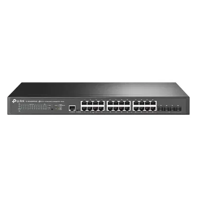 Switch TP-Link JetStream SG3428XPP-M2 cu management cu PoE 24x2500Mbps (16xPoE+ & 8xPoE++) + 4xS