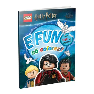 E fun sa colorezi! , Harry Potter (carte Lego de colorat cu abtibilduri)