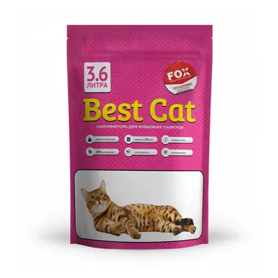 Best Cat Silicat - Asternut igienic pisici, floral 3.6l