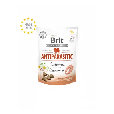 Brit Care, recompense pentru caini cu efect antiparazitar, cu somon si musetel, 0.15kg