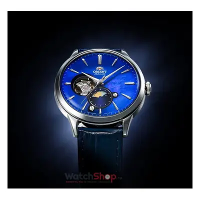 Ceas Orient Sun and Moon RA-AS0103A Open Heart Automatic