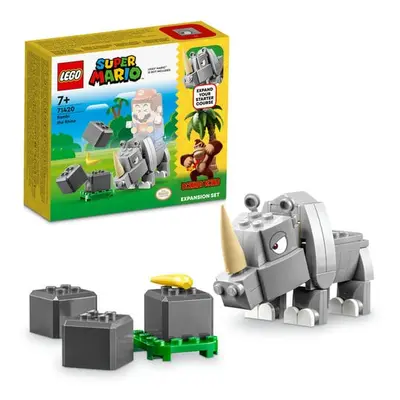 LEGO Super Mario - Set de extindere - Rinocerul Rambi (71420)