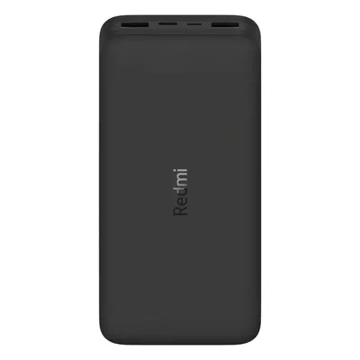 Acumulator extern Xiaomi Mi Power Bank, 20000 mAh, Fast Charge, Negru