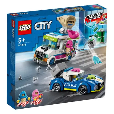 LEGO City - Politia in urmarirea furgonetei cu inghetata 60314