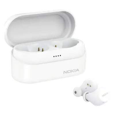 Casti Bluetooth Nokia Power Earbuds Lite, In-Ear, microUSB, Rezistente la apa, Alb