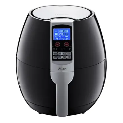 Friteuza cu aer cald Zilan ZLN-3604, 1500 W, 3.5 l, Timer 30 min, Afisaj LCD, Negru