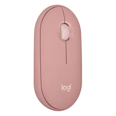 Mouse Logitech Pebble 2 M350S, Bluetooth, Roz