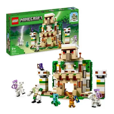 Set LEGO Minecraft - Fortareata Golemul de fier (21250)