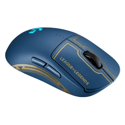 Mouse gaming wireless Logitech League of Legends, Senzor Hero 25K DPI, Albastru