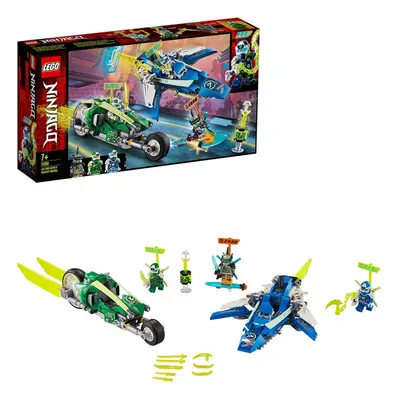 LEGO Ninjago Masinile Rapide De Curse Ale Lui Jay Și Lloyd 71709