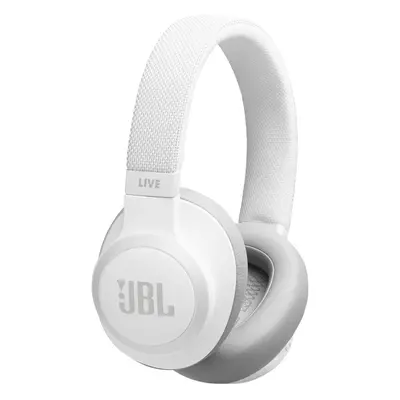 Casti audio Over-Ear JBL Live 650BTNC, Bluetooth, Noise Cancelling, Alb