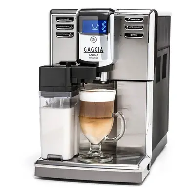 Espressor automat cafea Gaggia Anima Prestige, Capacitate 1.8 l, 15 Bar, 1850 W, Argintiu