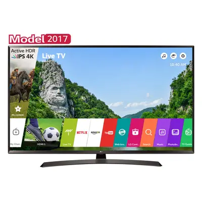 Televizor Smart LED, LG 65UJ634V, 165 cm, Ultra HD 4K