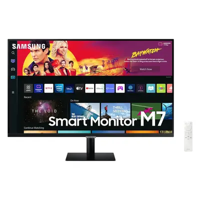 Monitor Smart LED VA Samsung M7 LS32BM700UPXEN, 32", Ultra HD, 60 Hz, cu Smart TV Experience, Ne