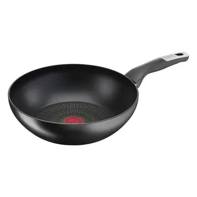 Tigaie cu maner wok Tefal Unlimited G2551972, 28 cm, indicator Thermo Signal, inductie