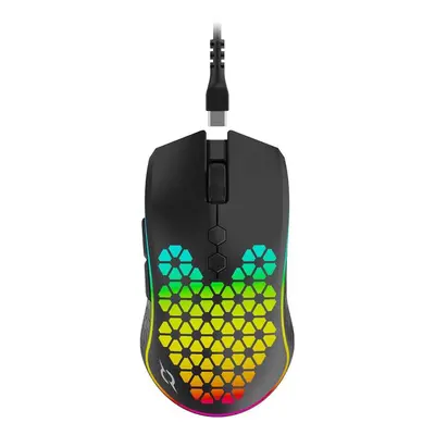 Mouse gaming wireless Aqirys Polaris, 16000 dpi, RGB, Negru