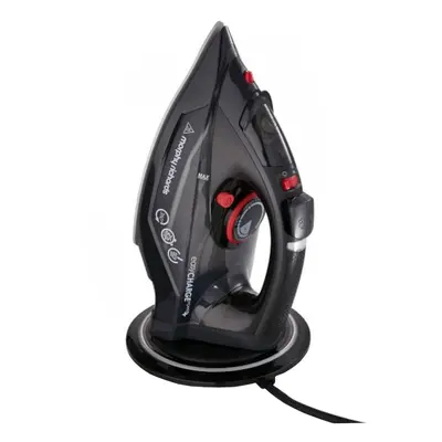 Fier de calcat fara fir Morphy Richards EasyCharge, 2400 W, 350 ml, Negru