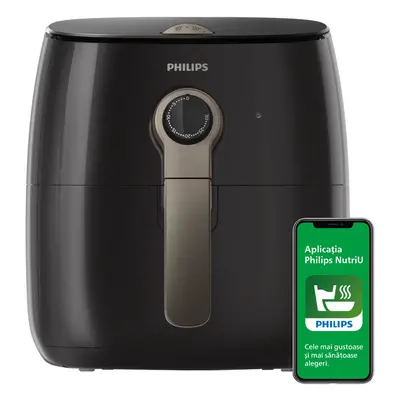 Friteuza fara ulei Philips HD9721/10 Airfryer Premium Collection, 0.8 kg, Tehnologie Twin TurboS