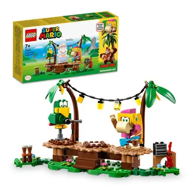 LEGO Super Mario - Set de extindere - Concertul lui Dixie Kong in jungla (71421)