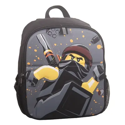 Rucsac Negru Lego M-line - Design Gri Ninjago Cole