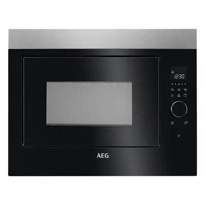 Cuptor cu microunde incorporabil AEG MBE2658DEM, 25.3 l, 900 W, Grill, Negru