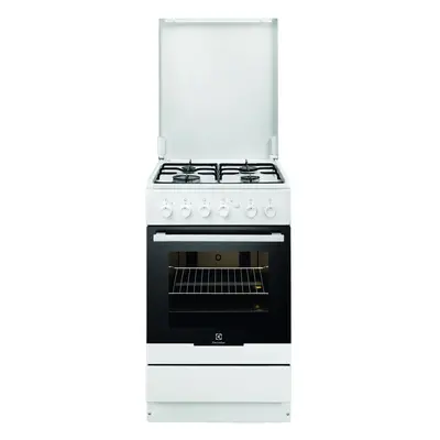 Aragaz pe Gaz Electrolux EKG51151OW, Grill, 4 arzatoare