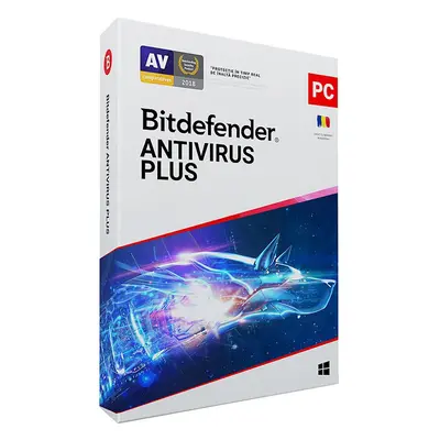 Bitdefender Antivirus Plus 2020, 1 an, 1 utilizator