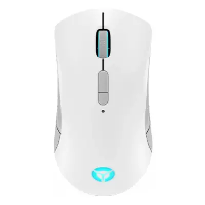 Mouse gaming wireless Lenovo Legion M600, Iluminare RGB, Alb