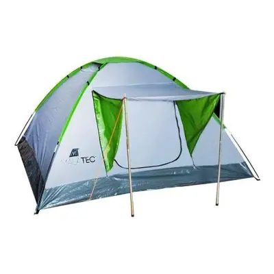 Cort camping, 2-4 persoane, cu copertina, husa cu maner, 200x200x110 cm, Montana, Malatec