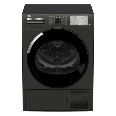 Uscator de rufe Beko DS 8440 SXM, Pompa de caldura, 8 kg, Clasa A++