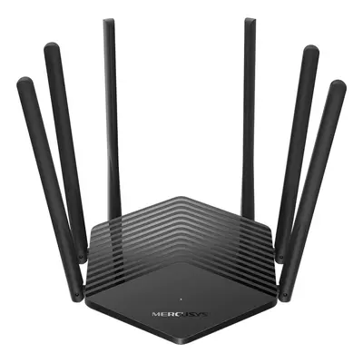 Router wireless Mercusys MR50G, AC1900, Dual band, Gigabit Ethernet, MU-MIMO, Negru